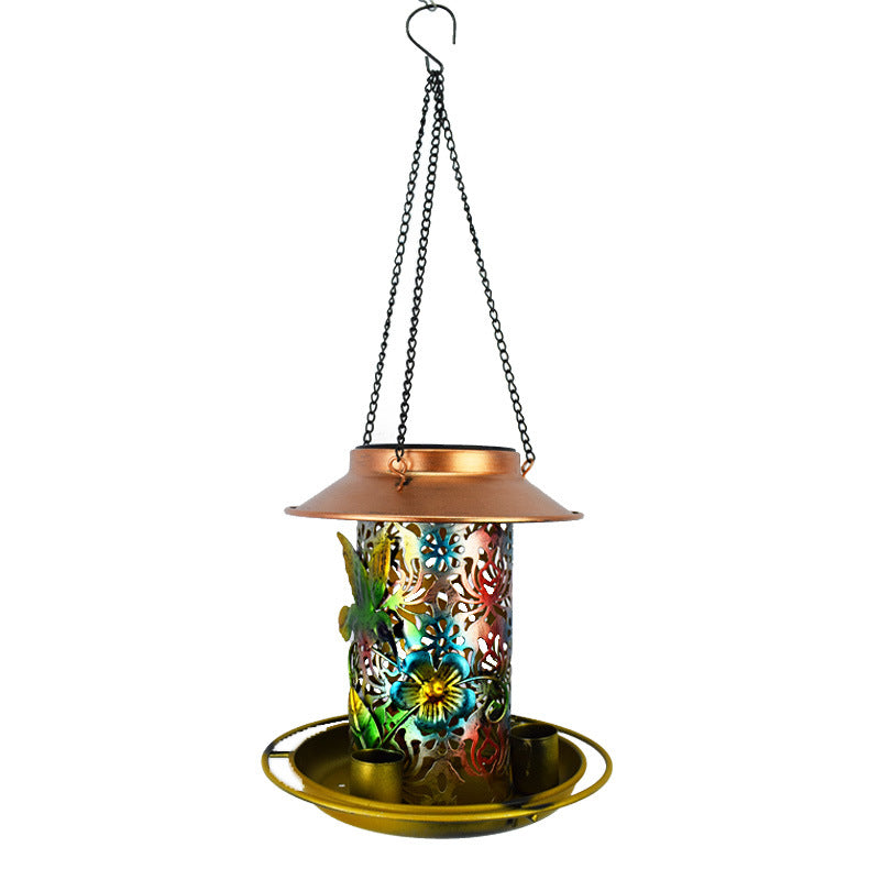 Solar Hanging Bird-Feeder