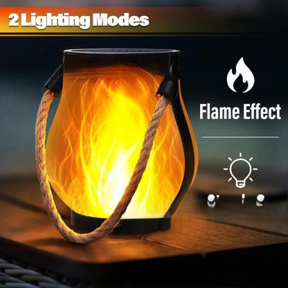 Outdoor Lighting Flickering Flame Garden Lamp